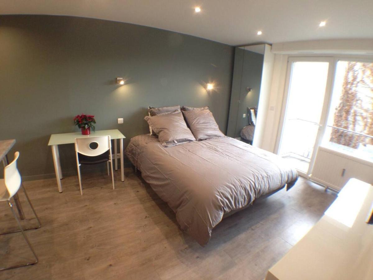Studio flambant neuf, calme&balcon Strasbourg Eksteriør billede